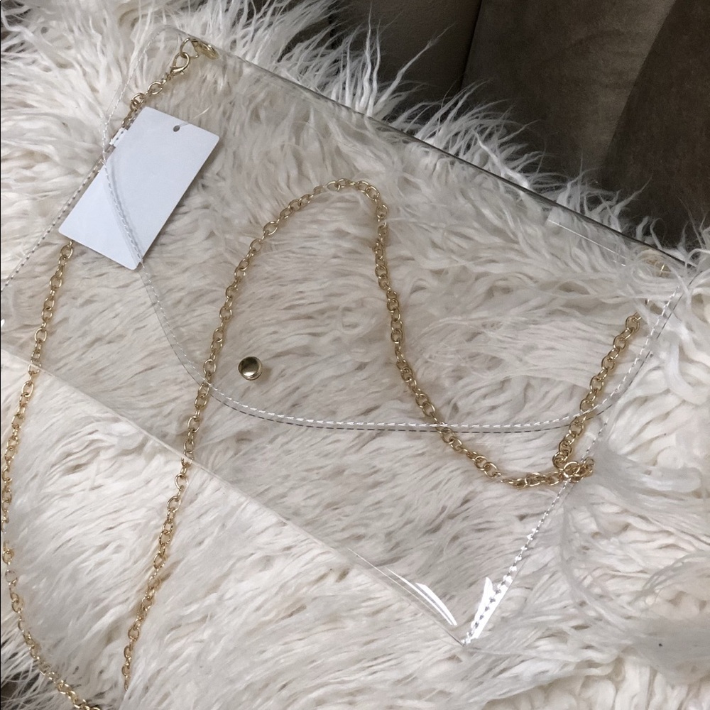 BNWT Vici Dolls  Clear Intentions Clutch 🖤